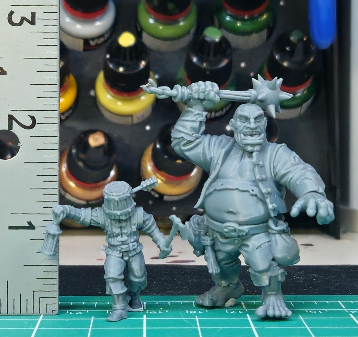 Ogre Mercenary Miniatures - by Vae Victis Miniatures