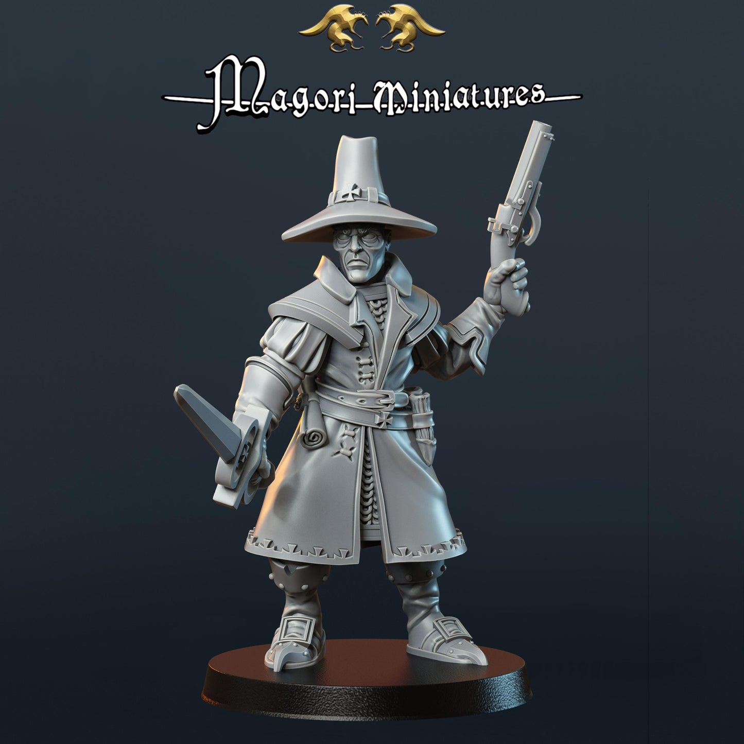 Witch Hunter Miniature - by Magori Miniatures