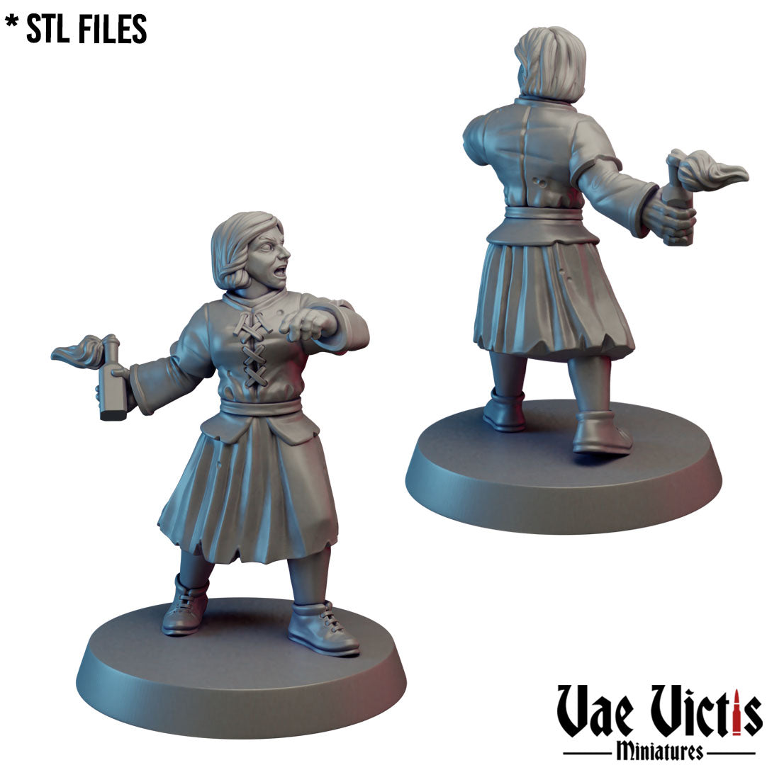 Peasant Mob Miniatures SET B - by Vae Victis Miniatures