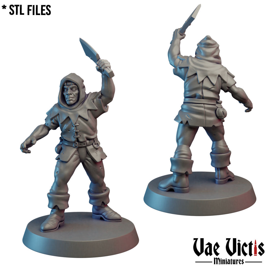 Peasant Mob Miniatures SET B - by Vae Victis Miniatures