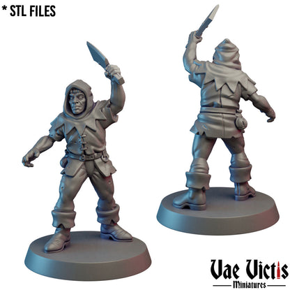 Peasant Mob Miniatures SET B - by Vae Victis Miniatures