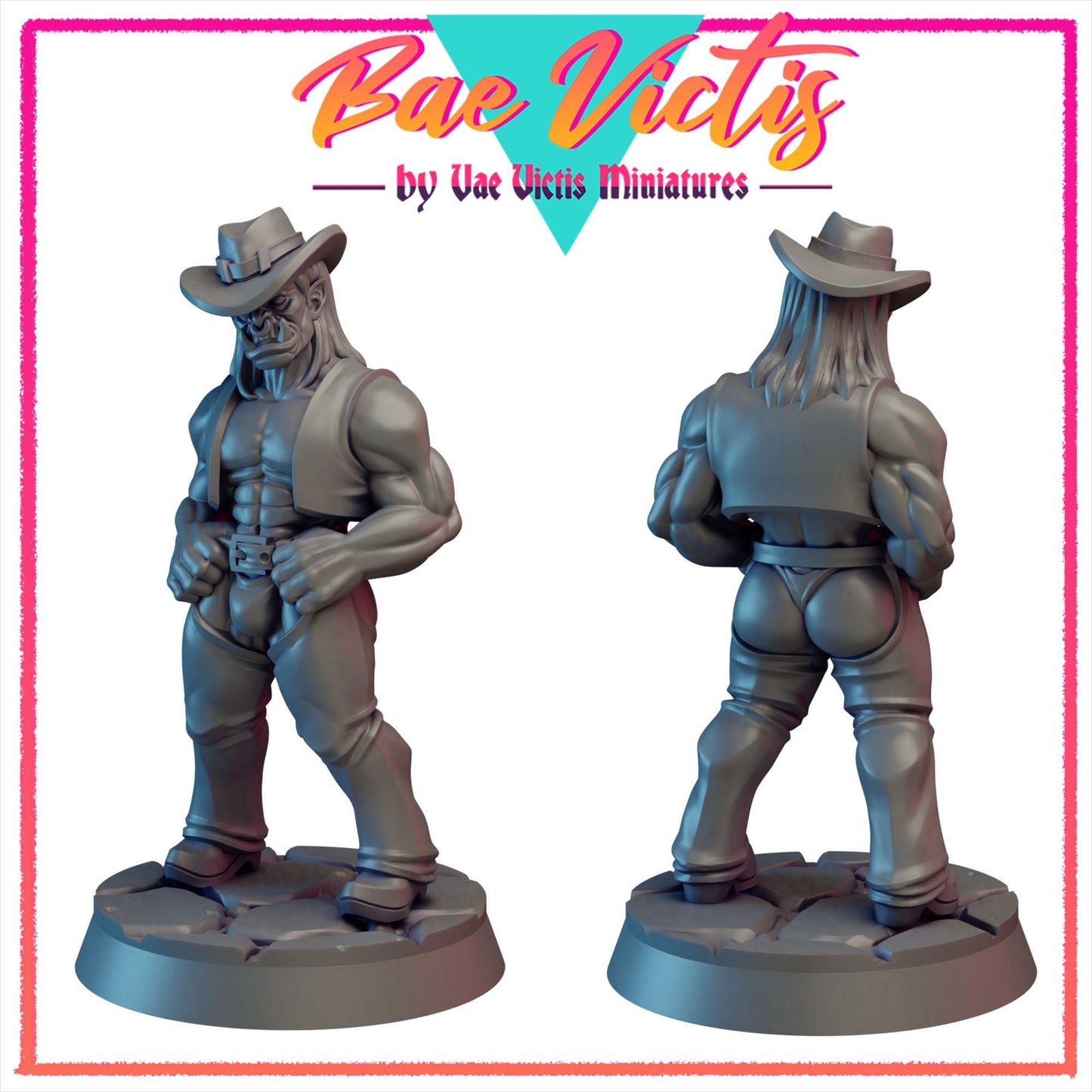 Orc Cowboy Bae Victis Figurine - by Vae Victis Miniatures