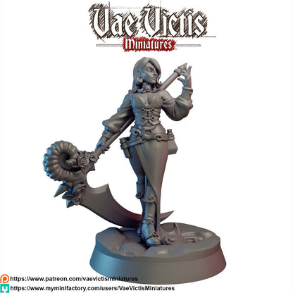 Necromancer Miniature - by Vae Victis Miniatures