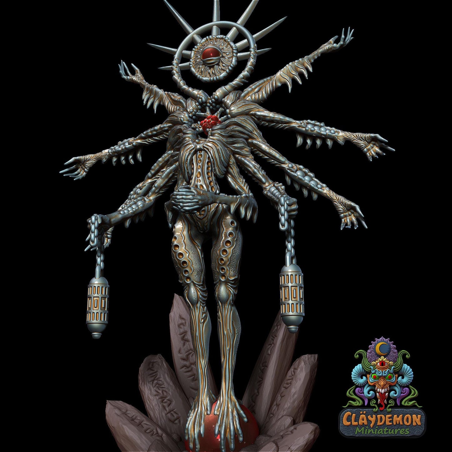 Voidgazer Lord Miniature - by Claydemon Miniatures