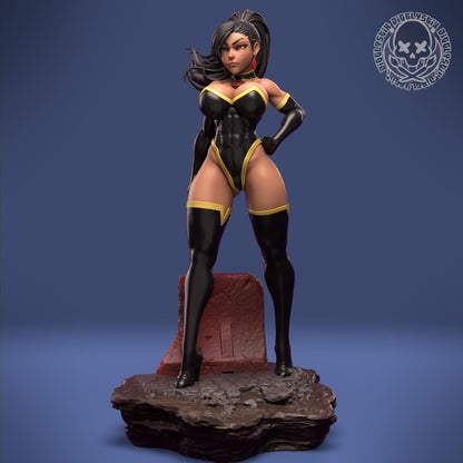 Evil Woman of Steel Miniature - by Jigglystix