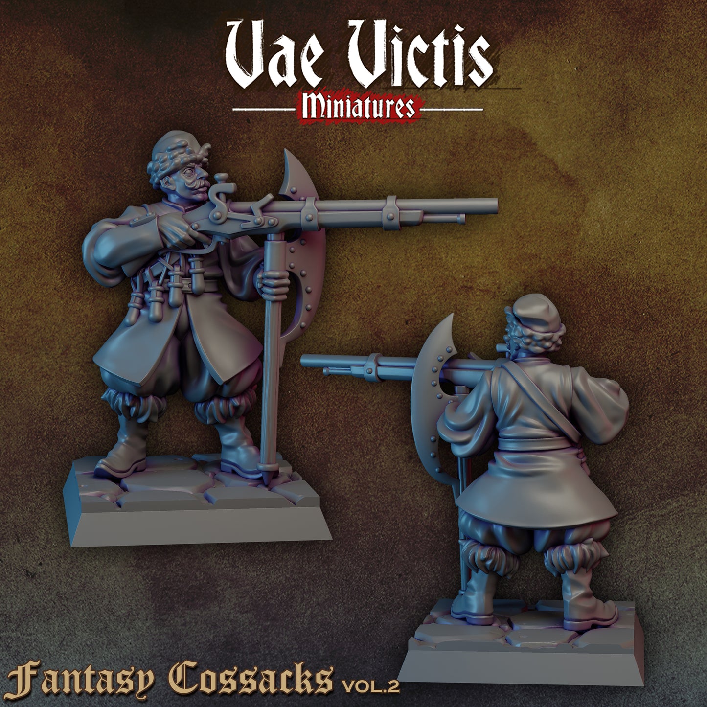 Fantasy Cossack Miniatures SET B - by Vae Victis Miniatures
