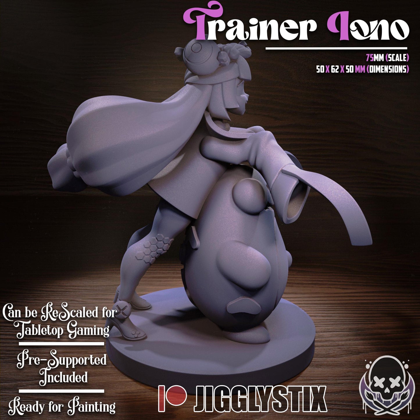 Trainer Iono Miniature - by Jigglystix