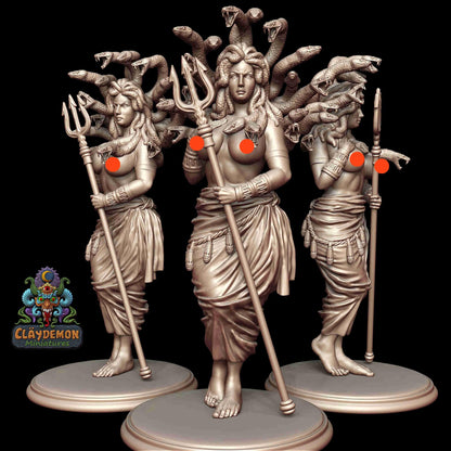 Medusa Miniature - by Claydemon Miniatures