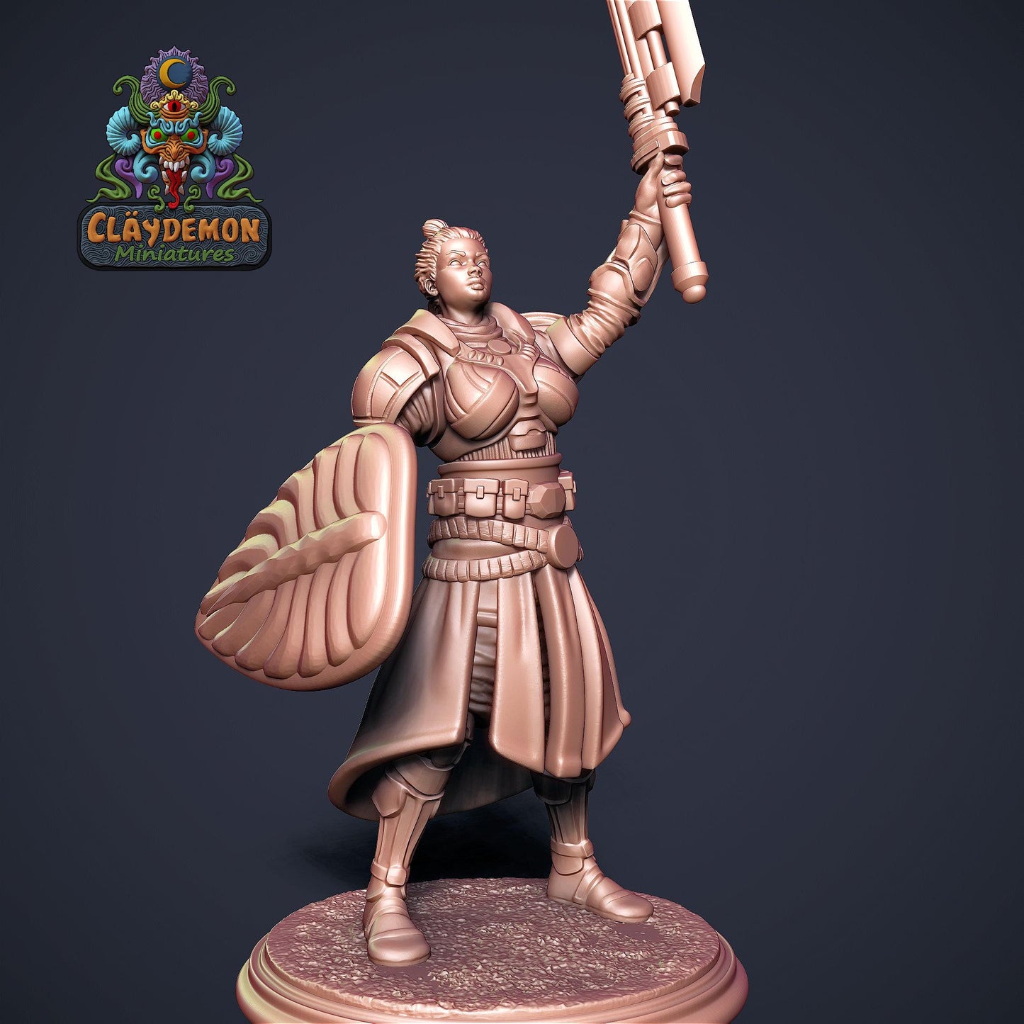 Hill Walker Warriors Miniatures - by Claydemon Miniatures