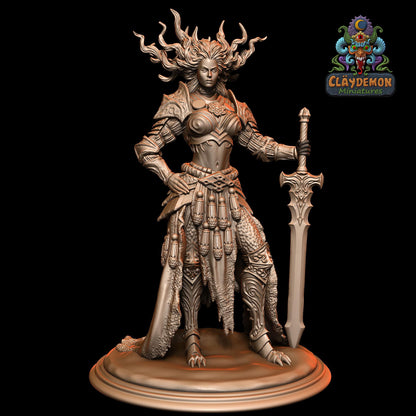 Void Touched Verekyss Miniature - by Claydemon Miniatures