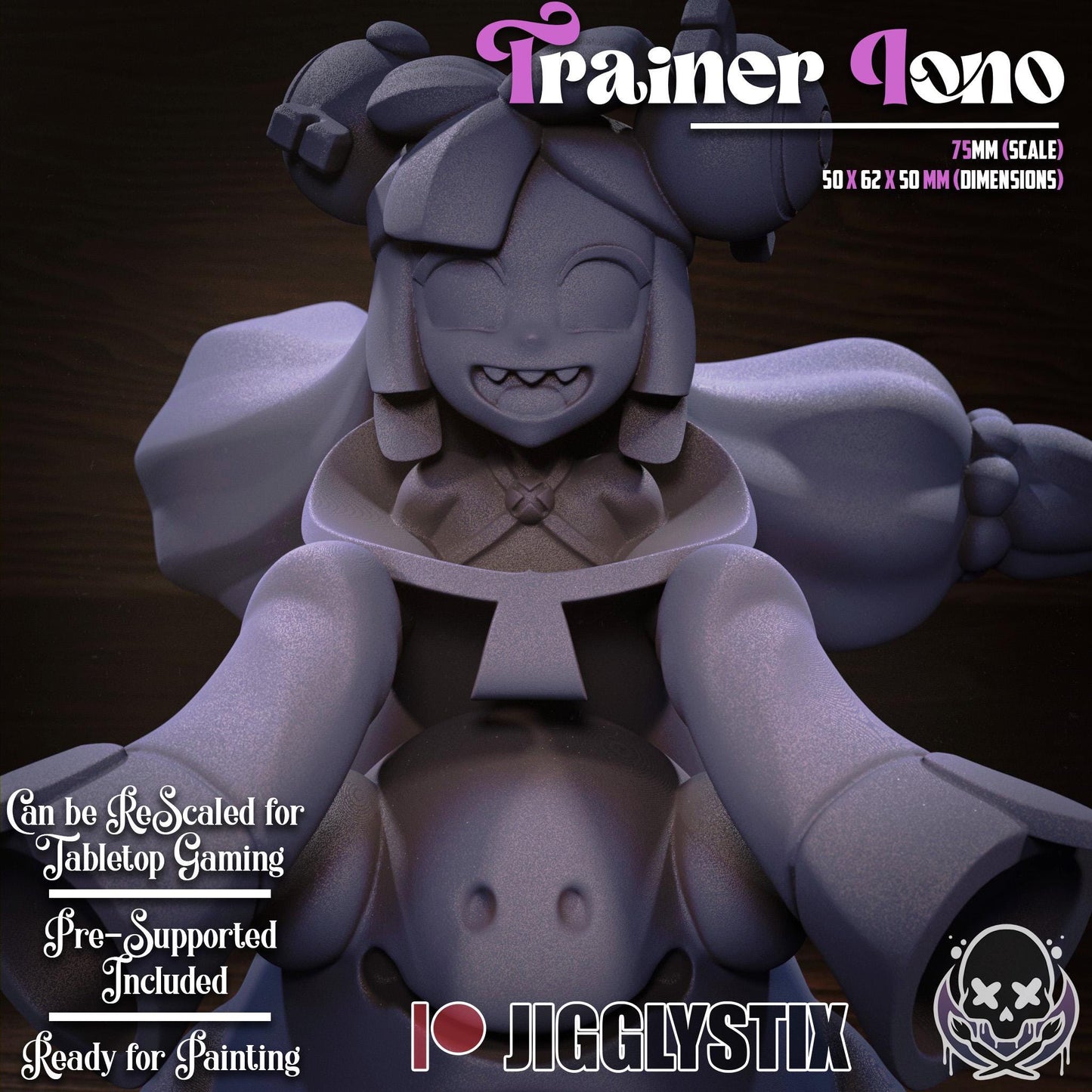 Trainer Iono Miniature - by Jigglystix