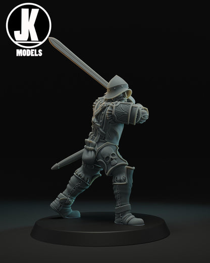 Greatsword Mercenary Miniature - JK Remo Models