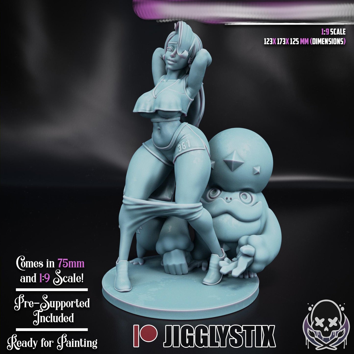 Sporty Snow Trainer Miniature - by Jigglystix