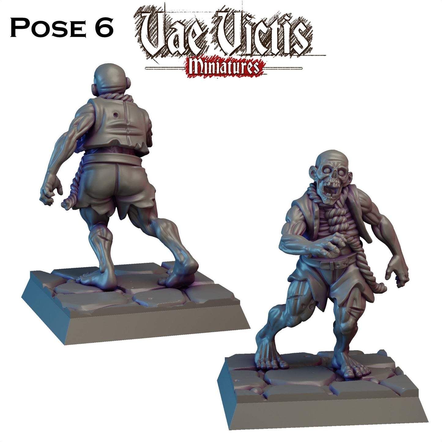 Undead Zombie Horde Miniatures - by Vae Victis Miniatures