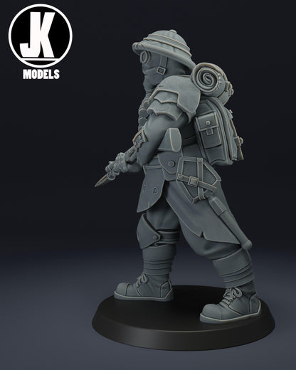 Trench Cleaner Miniature - JK Remo Models