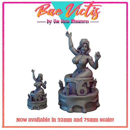 Birthday Cake Bae Victis Figurine - by Vae Victis Miniatures