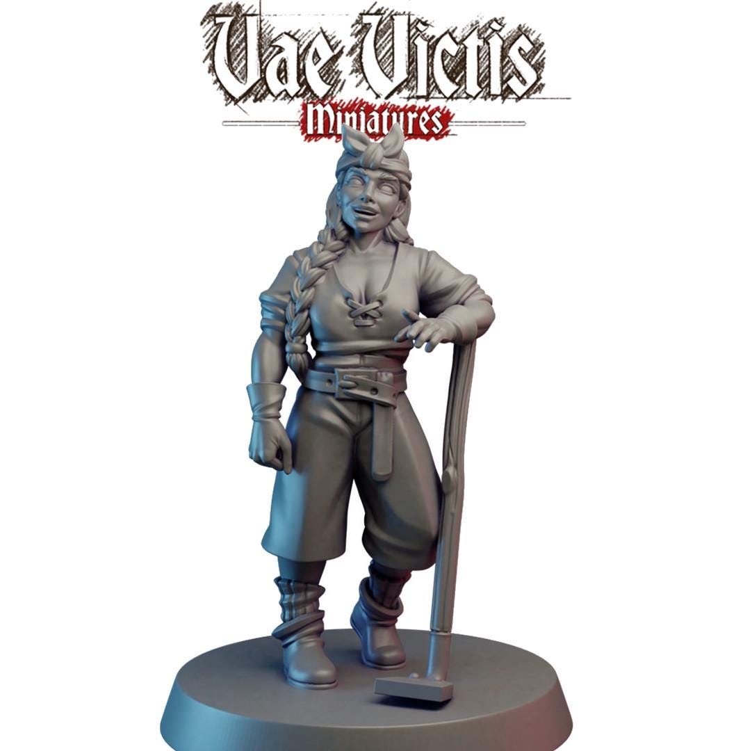Farmer Miniature - by Vae Victis Miniatures