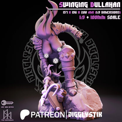 Swinging Dullahan Miniature - by Jigglystix