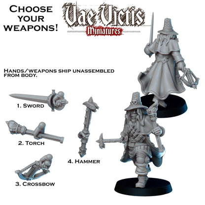 Witch Hunter Miniature - by Vae Victis Miniatures