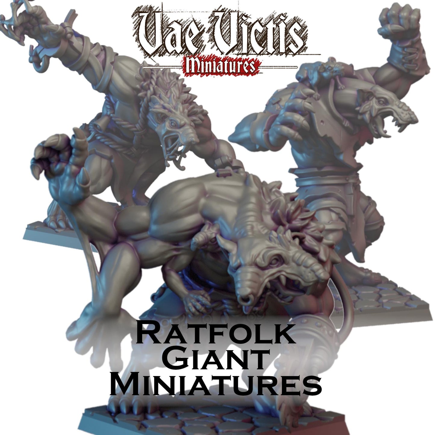 Ratfolk Giant Miniatures - by Vae Victis Miniatures