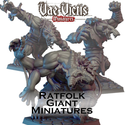 Ratfolk Giant Miniatures - by Vae Victis Miniatures
