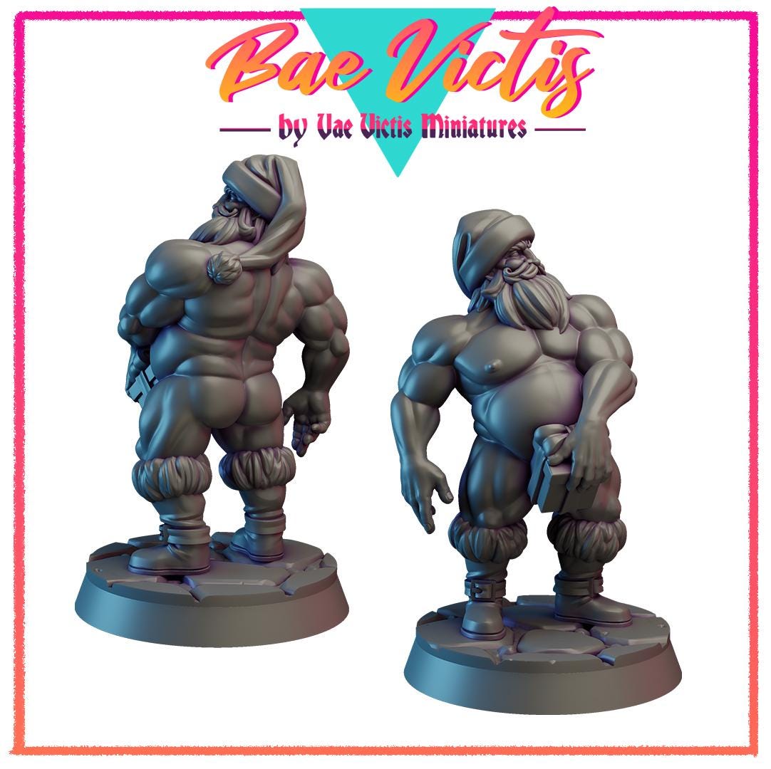 Santa Bae Victis Figurine - by Vae Victis Miniatures