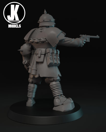 Infernal Infantry with Pistol Miniature - JK Remo Models