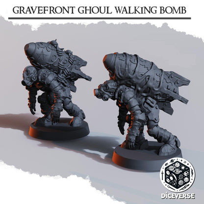 Gravefront Ghoul Walking Bomb Miniature - Diceverse