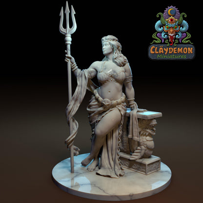 Goddess Dione Miniature - by Claydemon Miniatures