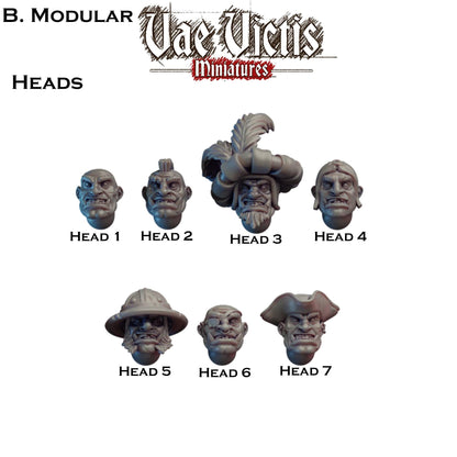 Modular Ogre Mercenary Miniatures - by Vae Victis Miniatures