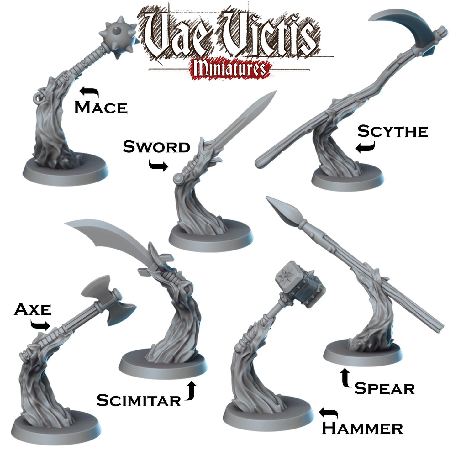 Spiritual Weapon Miniatures - by Vae Victis Miniatures