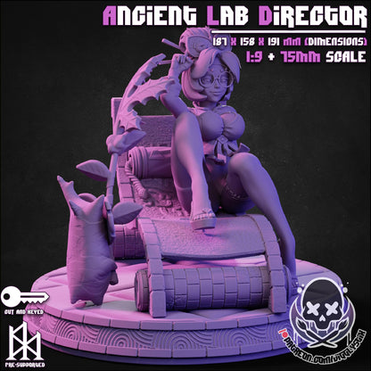 Ancient Lab Director Miniature - by Jigglystix