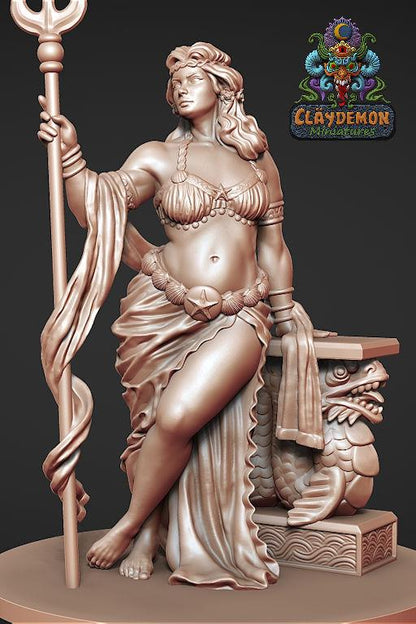 Goddess Dione Miniature - by Claydemon Miniatures