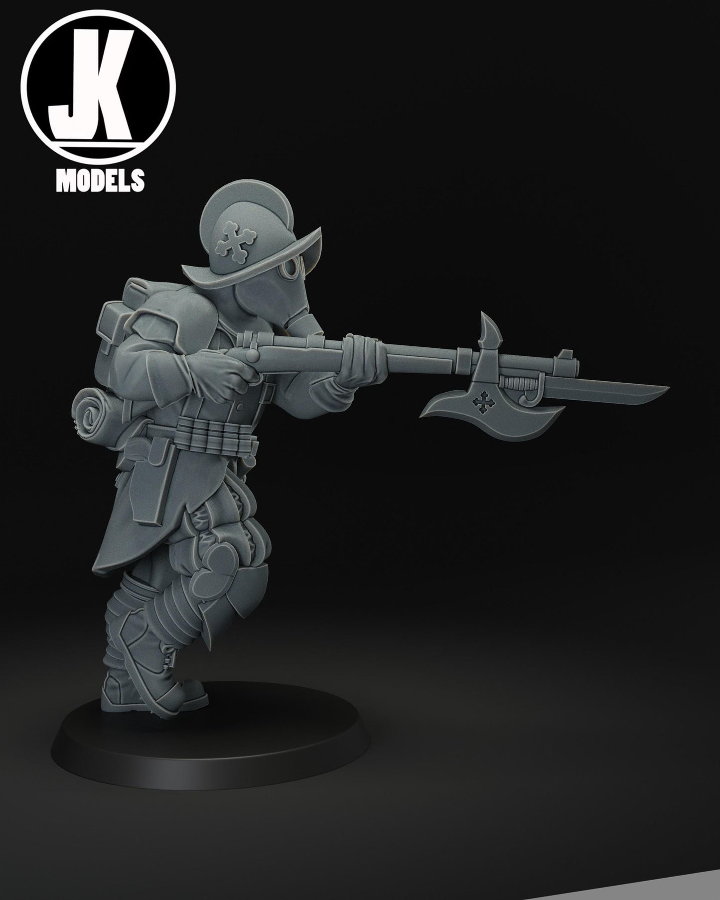 Papal Trench Cleaner Miniature - JK Remo Models