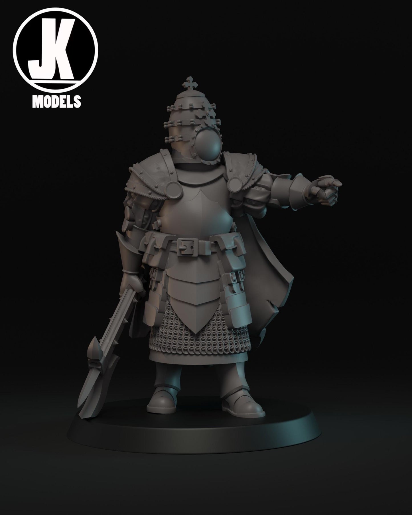 Papal Watcher Miniature - JK Remo Models