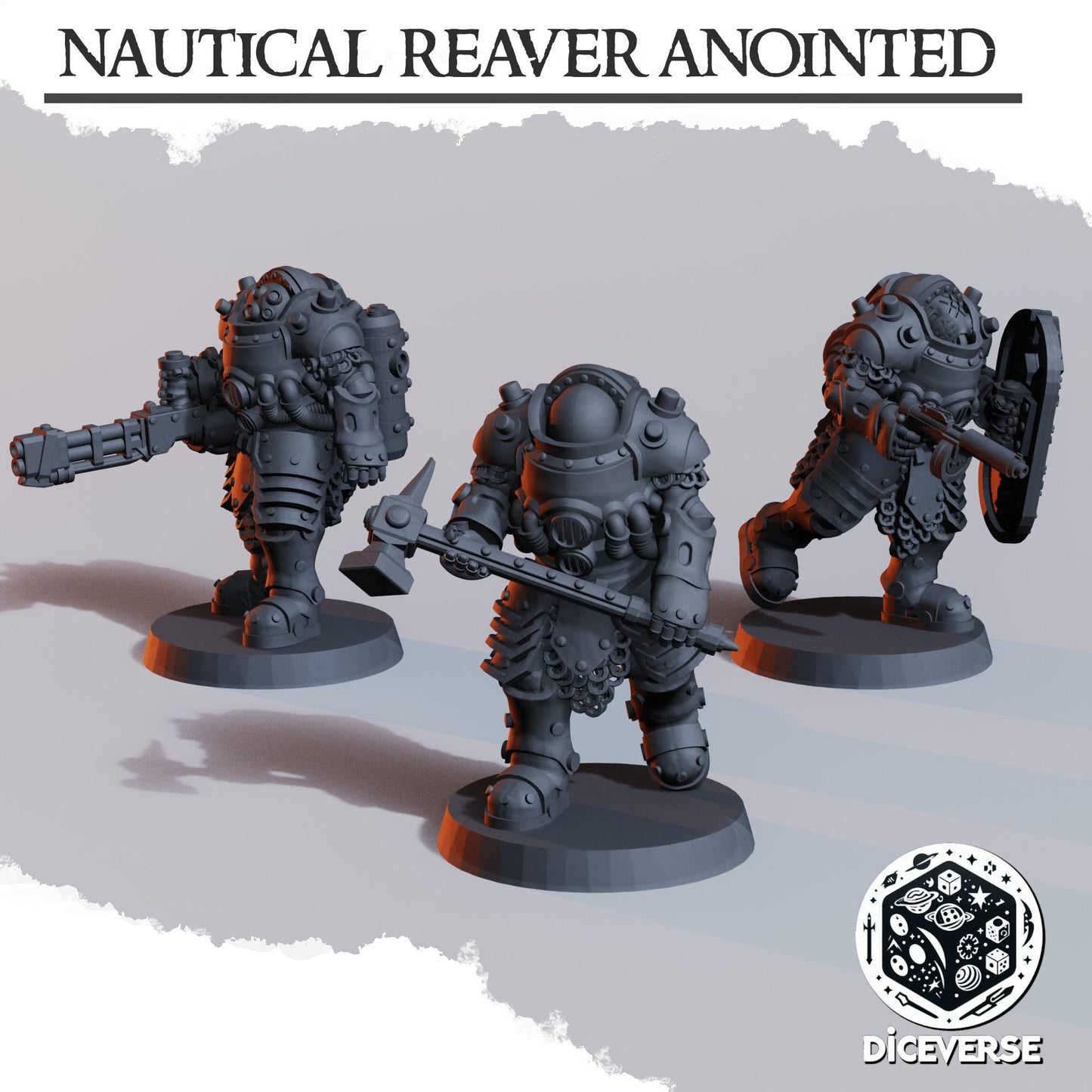 Nautical Reaver Anointed Modular Miniatures - Diceverse