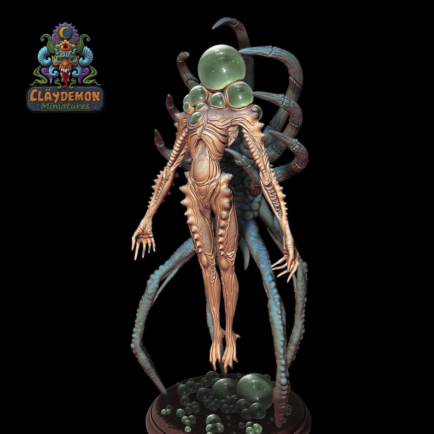 Aurelian Voidgazer Miniature - by Claydemon Miniatures