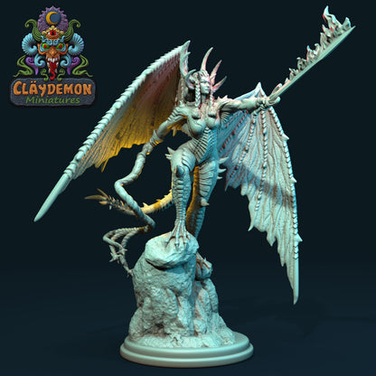 Hecca the Tormenter Miniature - by Claydemon Miniatures