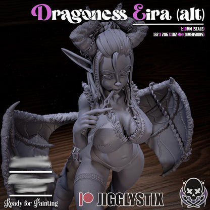 Dragoness Eira Alt Version Miniature - by Jigglystix