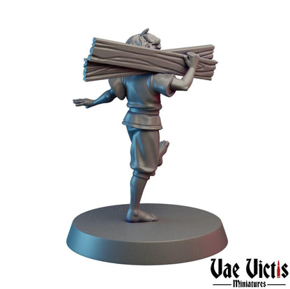 Young Worker Miniature - by Vae Victis Miniatures