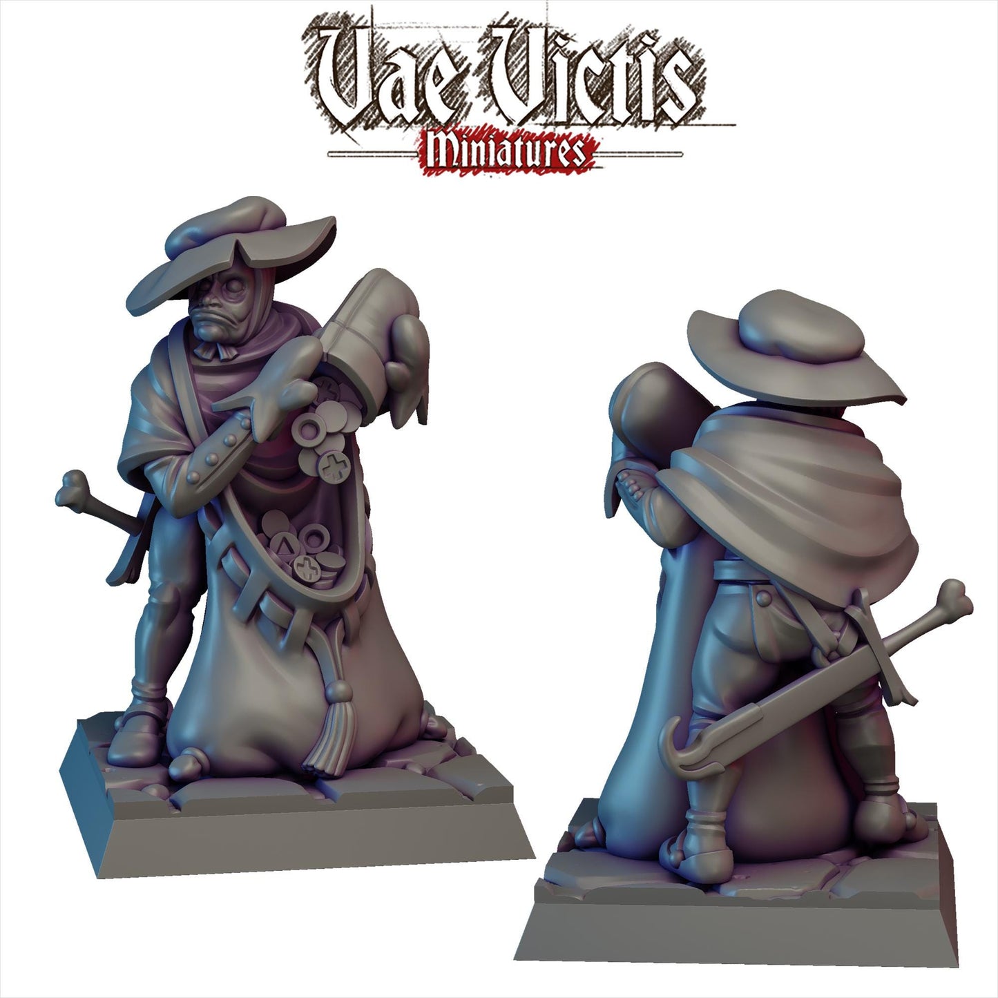 Gold Keeper Miniature - by Vae Victis Miniatures