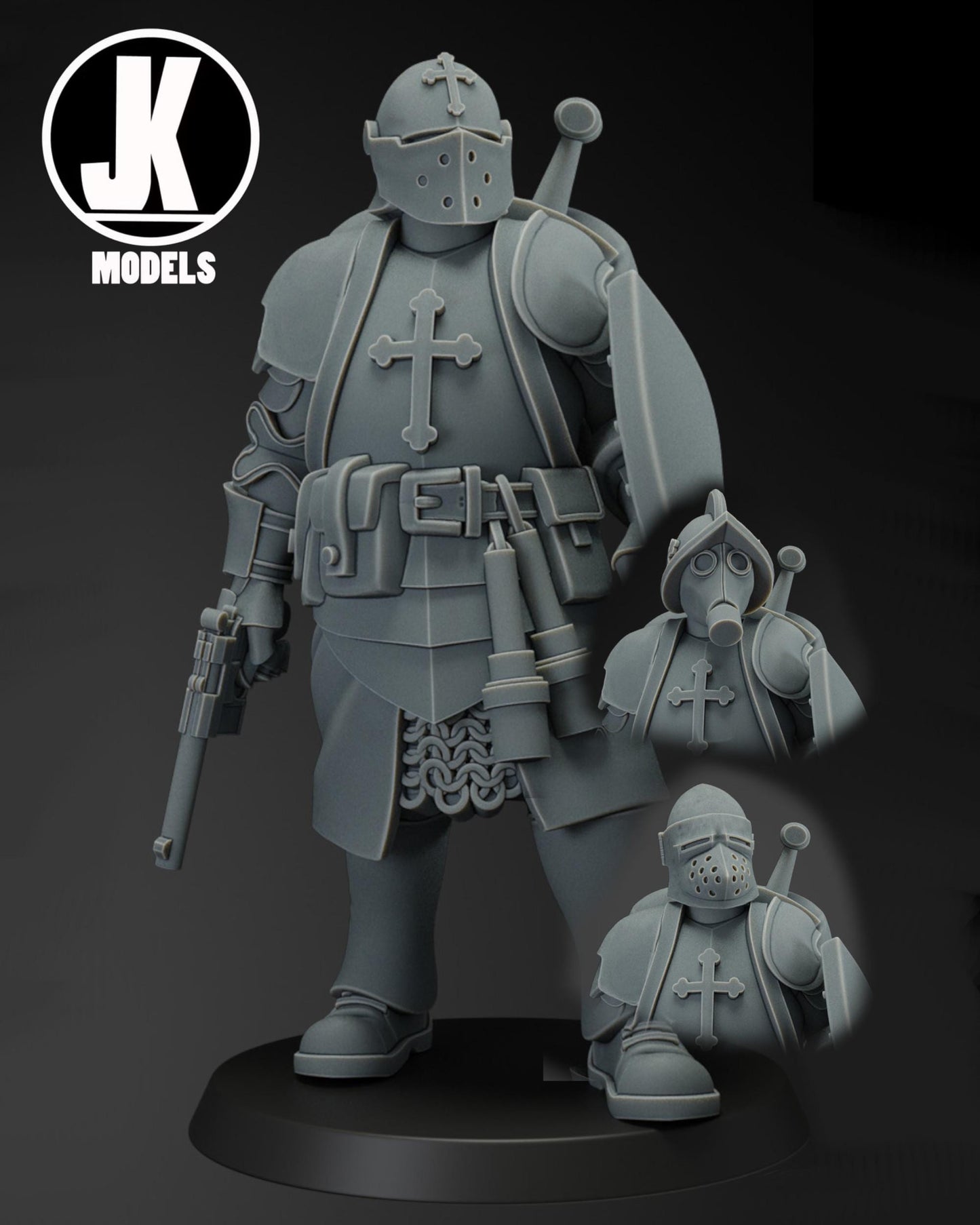 Papal Trench Guard Miniature - JK Remo Models