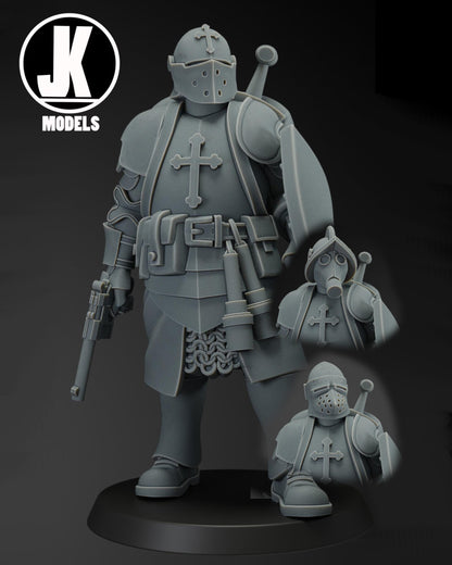 Papal Trench Guard Miniature - JK Remo Models