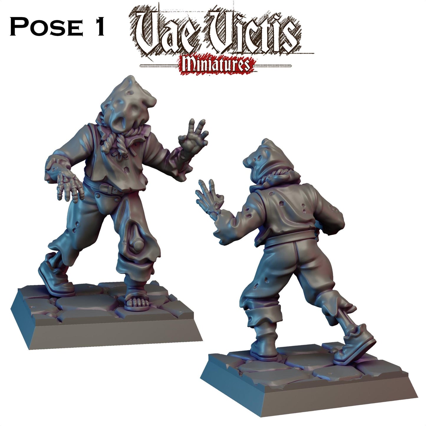 Undead Zombie Horde Miniatures - by Vae Victis Miniatures