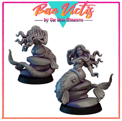 Pretend Mermaid Bae Victis Figurine - by Vae Victis Miniatures