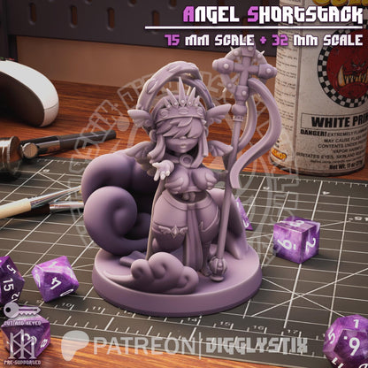 Angel Girl Shortstack Miniature - by Jigglystix