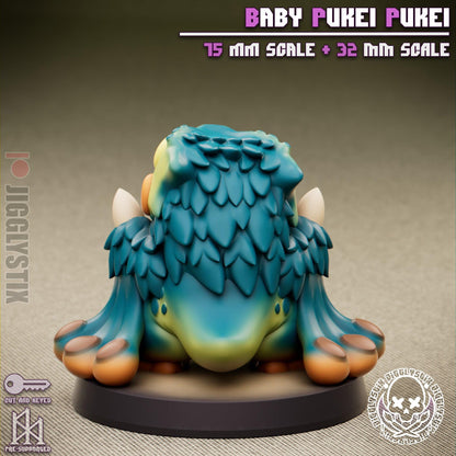 Baby Wild Monster Miniature - by Jigglystix