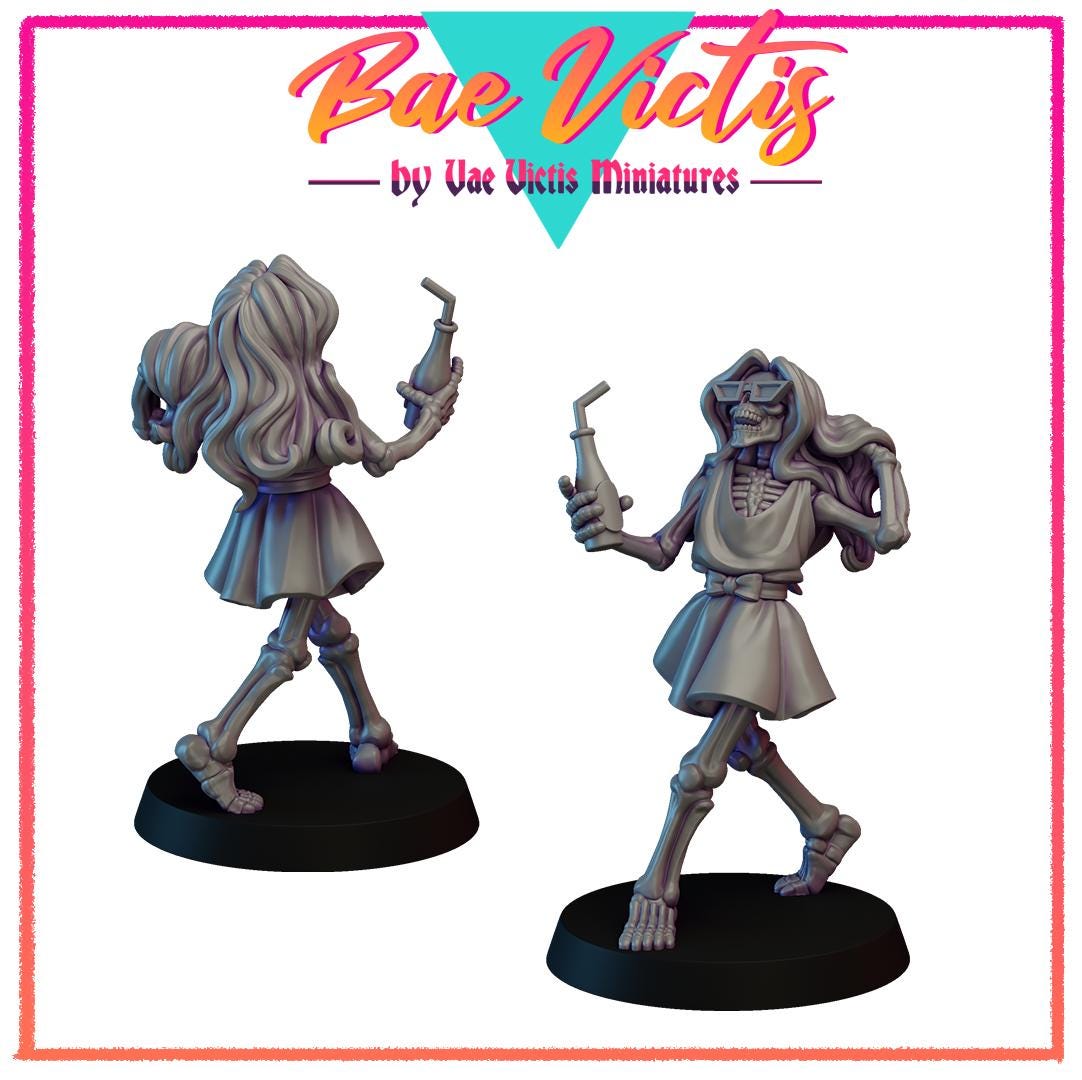Bonny the Skeleton Bae Victis Figurine - by Vae Victis Miniatures