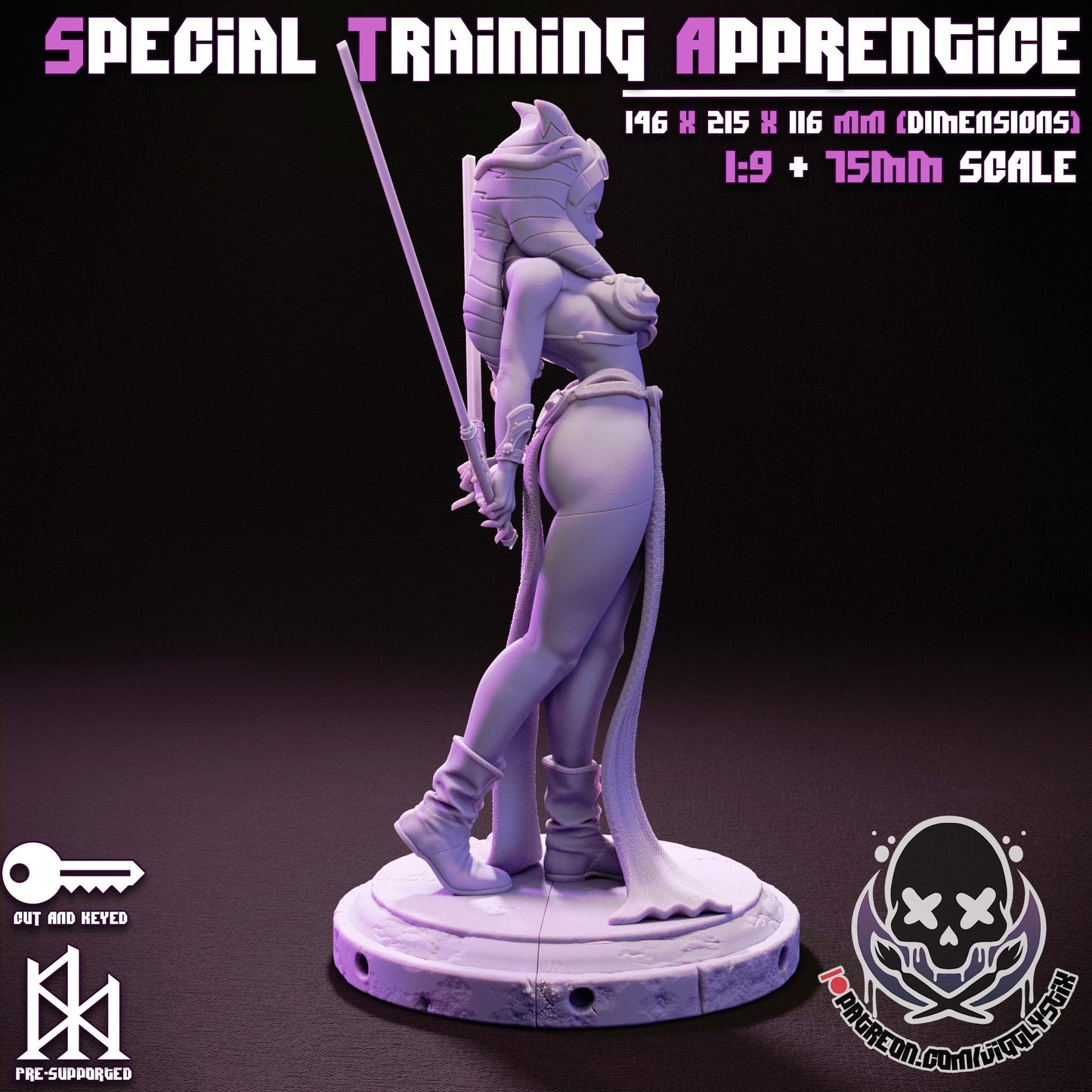 Special Training Apprentice Miniature - by Jigglystix