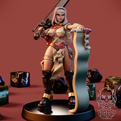 Repenting Seal Sister Miniature - by Jigglystix